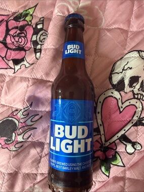 Bud Light Beer Bottle Bluetooth speaker